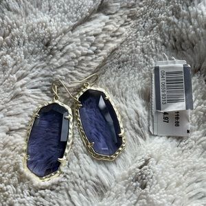 ✨NEW with Tag! Gorgeous purple earrings by Kendra Scott